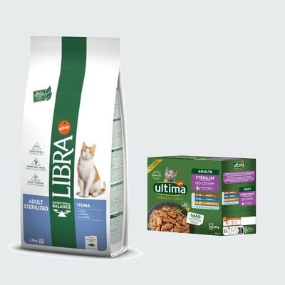 Libra Cat Sterilized s tuniakom 12 kg