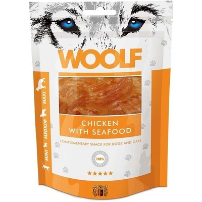 WOOLF Пиле с морски дарове 100г