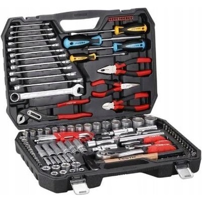 Profesionálne nástroje CrV, S2, SET, 122 ks (GOLA, kľúče, kliešte, skrutky