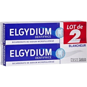 ELGYDIUM Комплект Whitening - Избелваща паста за зъби, 2 х 75 ml - ozone