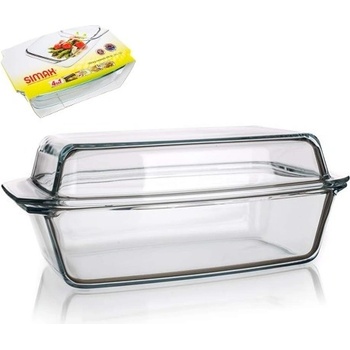 Simax Collection hranatý s víkem 3,2 l