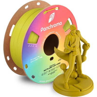 Polymaker Panchroma PLA Matte Army Light Green - 1, 75 mm / 1000 g (CA04011)