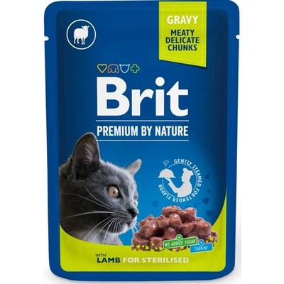 Brit premium cat Lamb for Sterilized 100 g