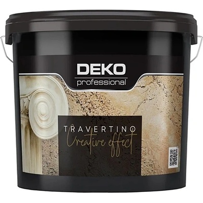 DEKO МАЗИЛКА ИНТЕРИОРНА deko travertino 8кг ПАСТООБРАЗНА (2002038)