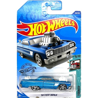 Hot Wheels '64 Chevy Impala Turquoise C6