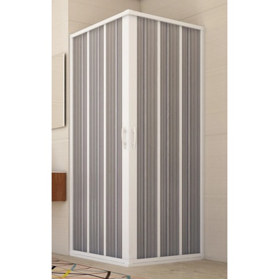 Hopa Giove New Obdélníkový sprchový kout 80x100 cm, posuvné, Bílá / Plast, OLBBXF103001
