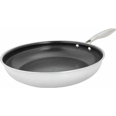 Nerezová pánev s nepřilnavým povrchem HEXAPRO 24 cm