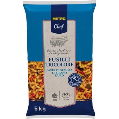 Metro Chef Fusilli Tricolore 5 kg