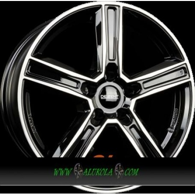 DEZENT KG 7,5x20 5x114,3 ET40 black polished