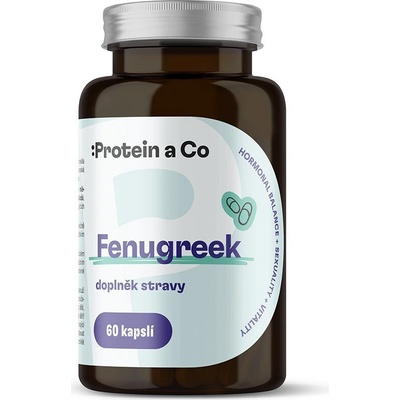 Protein&Co. Pískavice řecké seno extrakt 60 kapslí