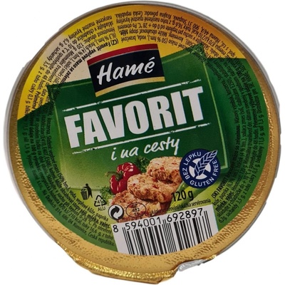 Hamé Favorit vepřovo-zeleninová pomazánka 120g