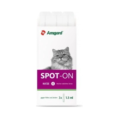 Amigard Spot-on Katze 3x1,5 ml