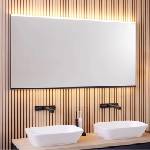 Geberit Option Plus Square огледало с осветление и незамъгляване 135 см, анодизиран алуминий (502.786.00.1)