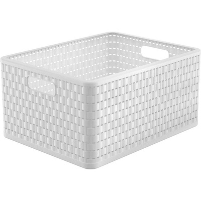 Rotho zásobník 28 l 43 × 33 × 21,5 cm bílá 11668