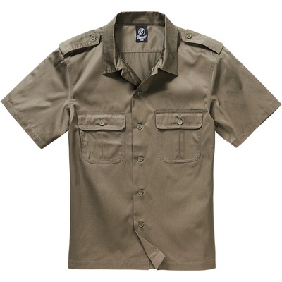 Brandit košile US shirt shortsleeve olivová