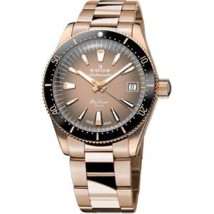 Edox Skydiver Automatic Lady 80131-37RNM-VDBEI - Дамски часовник (80131-37RNM-VDBEI) Часовници
