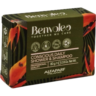ALFAPARF Milano Benvoleo Conscious Daily Shower & Shampoo 80 g