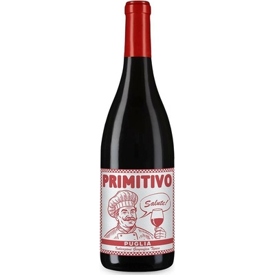Salute Primitivo 2024 Červené suché 13% 0,75 l (holá láhev)