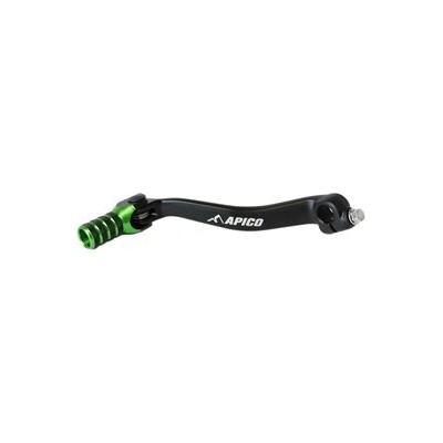 APICO řadící páka - KAWASAKI Černá / Zelená KAWASAKI KXF 450 (2016-2023)