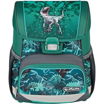 Image 1 of Herlitz Ученическа чанта-раница Loop, празна, Green Rex - Herlitz