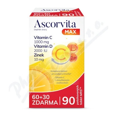 Ascorvita MAX 60+30 tablet