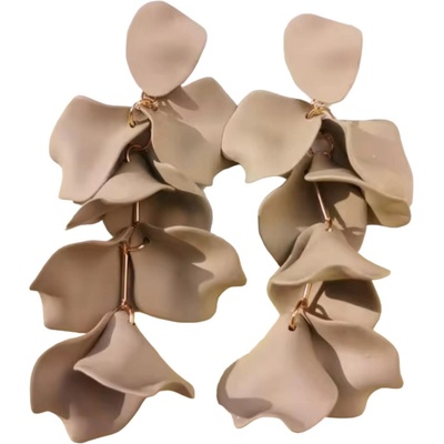 HARAHU Обеци ki-34001 - Кафяви kp34001 (ki-34001)