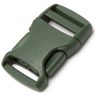 Spona plastová 30 mm farba khaki