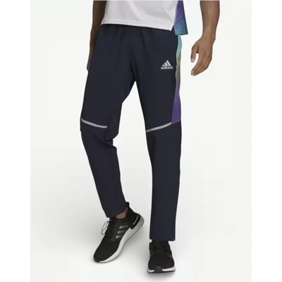 Adidas Own The Run Colorblock Pants Navy