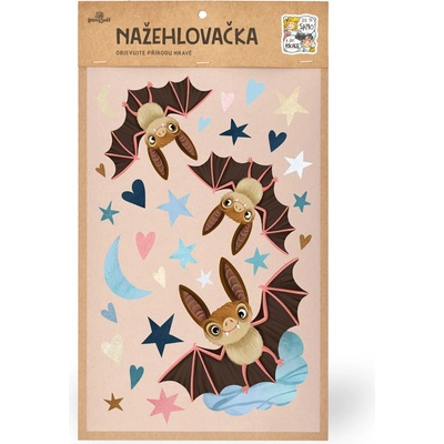 Lesní svět Nažehlovačka L 029 - Netopýři