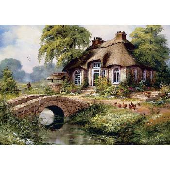 Image 1 of Art Puzzle - Puzzle Green Village - 500 piese