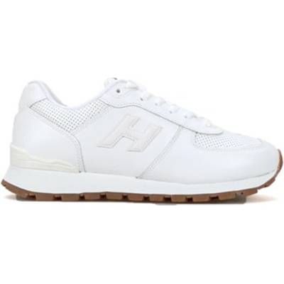 Hammer Jack Мъжки спортни обувки от естествена кожа - Бели #368435 (368435_Бяло)