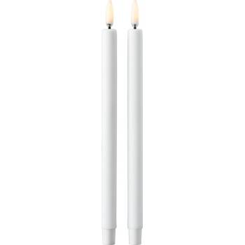 STOFF NAGEL Voskové LED sviečky White set 2 ks