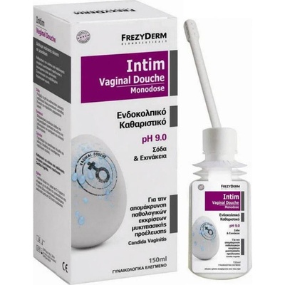FREZYDERM Разтвор за вагинален душ в еднократна доза , Frezyderm Intim Vaginal Douche PH 9.0 150ml Soda