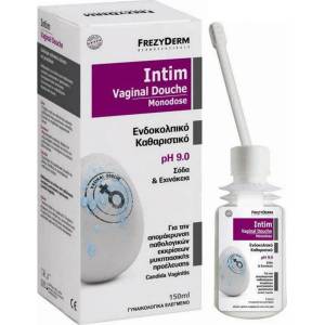 FREZYDERM Разтвор за вагинален душ в еднократна доза , Frezyderm Intim Vaginal Douche PH 9.0 150ml Soda