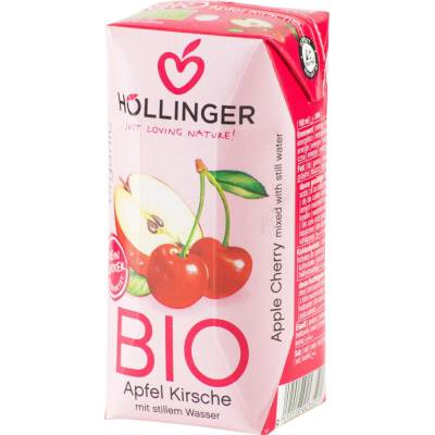 Hollinger Nektar jablko višeň bio 200 ml