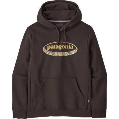 Patagonia Мъжки суичър Patagonia 95 Oval Logo Uprisal Hoody Hoodie - Den Brown: Heliotropic - размер XXL (017-4323-0516)
