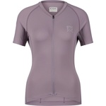 Stoic Дамска фланелка с къс ръкав за колоездене Stoic Women's DalslandSt. Gravel Jersey S/S Cycling jersey - Plum Grey (156-3072-0214)
