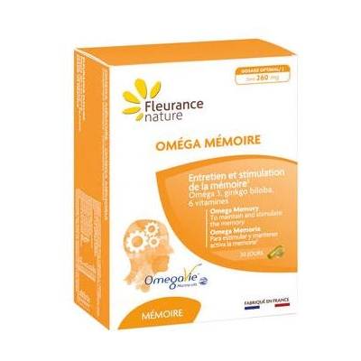 Fleurance Nature Омега+ Формула за памет, 60 капсули, Fleurance Nature (132855 (13317) FN)