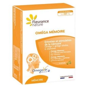 Fleurance Nature Омега+ Формула за памет, 60 капсули, Fleurance Nature (132855 (13317) FN)