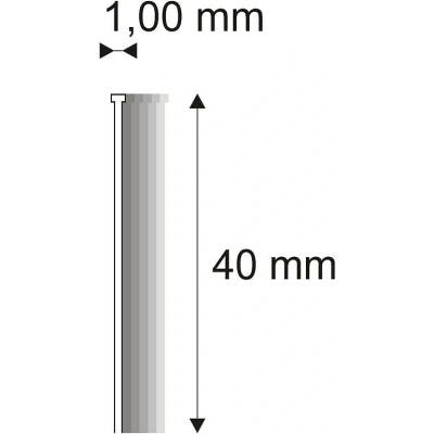 Truhlářské Brady Narex 12/40 (18G) - 1 x 40 mm - 5.000 ks