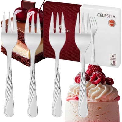 Gerlach Sada dezertních vidliček krabička NK 04A Celestia sada 6 ks