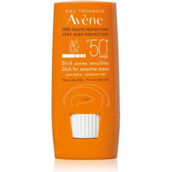 Avène Sun Stick for Sensitive Areas стик за чувствителни места SPF 50+ 8 гр