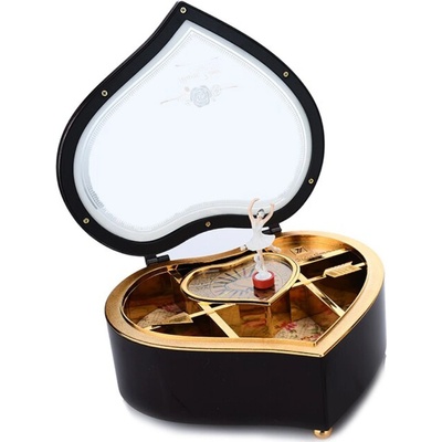 Miranda hrací šperkovnice D1740 tmavě hnědá