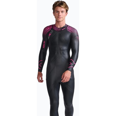 2XU Мъжки костюм за триатлон 2XU Propel PRO 3 mm black/punk pink