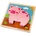 Bigjigs Toys Дървен пъзел Bigjigs - Прасенце (34053)