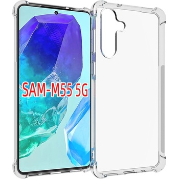 Image 1 of Samsung Galaxy M55 5G Силиконов Калъф Transparent TPU и Протектор