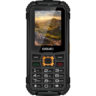 EVOLVEO StrongPhone Q1 Black Orange