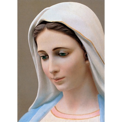 Panna Marie z Medžugorje (ikona 201) Rozměry cm: A - 8x10cm