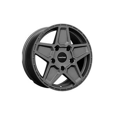 SUPERMETAL ROCKET 8x18 5x120 ET40 light gray dull