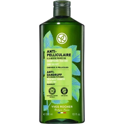 Yves Rocher Šampon proti lupům s bio mátou peprnou 300 ml